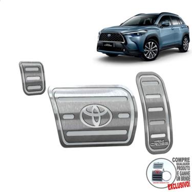 Imagem de Pedaleira Automático Toyota Corolla Cross 2022 Prata