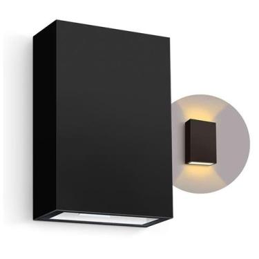 Imagem de Arandela led 4w 3000k pt externa elgin