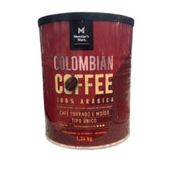 Imagem de Café Colombiano Members Mark Lata Torrado e Moído 1,36kg - Member's Ma