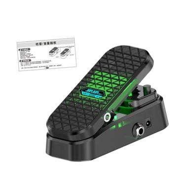 Imagem de KiBcsLic Pedal de volume estéreo para guitarra Pedal de volume wah Leve e versátil profissional para baixistas que buscam controle versátil