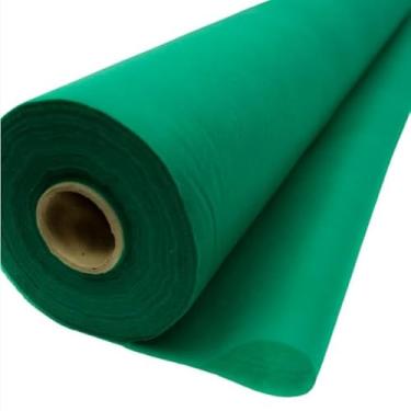 Imagem de TNT Verde Bandeira em Rolo, 50 Metros x 140 cm, Tecido Não Tecido para Decoração e Artesanato