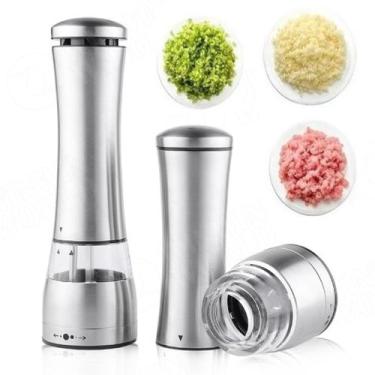 Imagem de Moedor De Sal Grosso Pimenta Do Reino Temperos Frescos Inox - MM VARIE