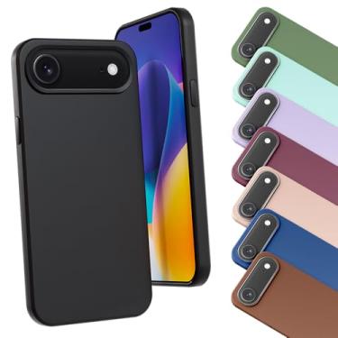 Imagem de Capa Celular Protetora Compatível AppIe iPhone 17 AIR Silicone Veludo Slim Premium (AZUL PISCINA)