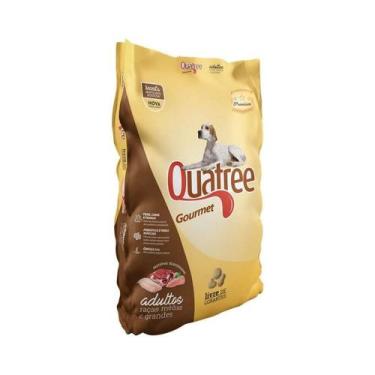 Imagem de Racão Gourmet Adulto S Corante Quatree 15Kg