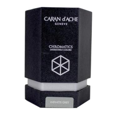 Imagem de Caran D'Ache Chromatics Tinta Para Caneta Tinteiro, Cinza (Infinite Grey), 50 ml