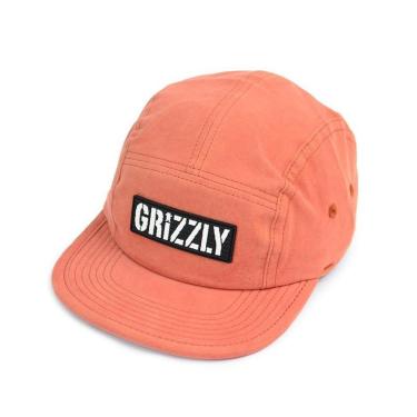 Imagem de Boné Grizzly 5Panel Og Stamp Camper Rust Cor:;Tamanho:Unico-Unissex