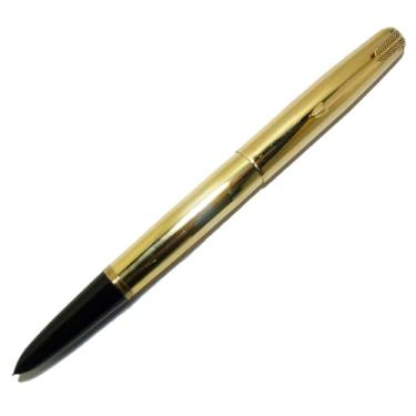 Imagem de Caneta Tinteiro Parker 51 Aerometric USA Signet Pena Ouro 14k F NOS