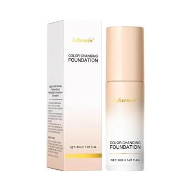 Imagem de Base Líquida Mágica Que Muda De Cor Lakerain, Hidratante, Leve, De Lon