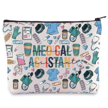 Imagem de Bolsa de maquiagem WZMPA Medical Assistant Cosmetic Bag impermeável