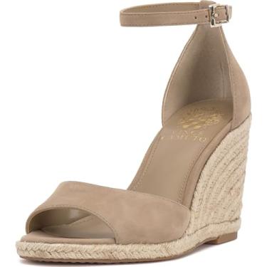 Imagem de Vince Camuto Felyn Espadrille Wedge feminino, Camurça Tortilla, 34