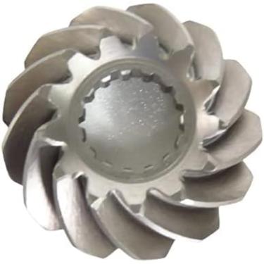 Imagem de OVERSEE 3C8-64020 Engrenagem de pinhão para motor de popa Tohatsu Mercury Mariner 161382 2T 40HP 50HP 3C8-64020-0 3C8-64020-1 13Teeth, metalocromo