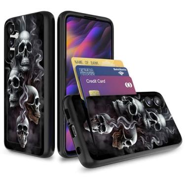 Imagem de Vobber Capa para Galaxy A16 5G, capa tipo carteira com compartimento oculto para cartão, TPU à prova de choque e policarbonato capa protetora de camada dupla para Samsung Galaxy A16 5G 6,7 polegadas