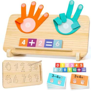 Imagem de Brinquedo pré-escolar de aprendizagem matemática YGJT Montessori para 