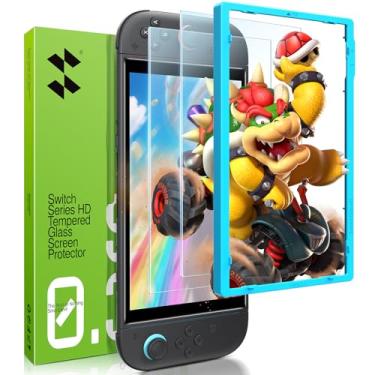 Imagem de SMARTDEVIL 2-Pack for Nintendo Switch 2 Screen Protector(2025 Model, 7.9 inch), 9H Tempered Glass, HD Clear, Anti-Scratch, Bubble Free, Easy Installation, Dock Friendly