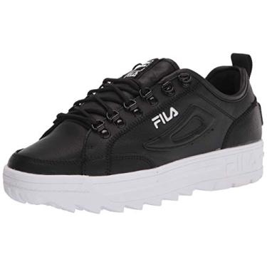 Imagem de Fila Tênis feminino Disruptor Court, Preto/prata metálica, 11