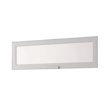 Imagem de Multiuso De Cozinha Porta Estela C- Vidro Reflecta 120cm Platina - Mgm
