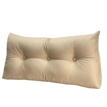 Imagem de Almofada Cabeceira Passion Cama Casal 160cm Suede - élpis Móveis Bege