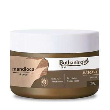 Imagem de Máscara Capilar Mandioca e Coco 250g Bothânico - Bothanico