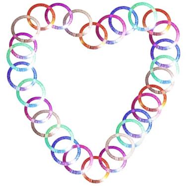 Imagem de Chewtoyo Pulseiras de LED brilham 30 peças, suprimentos de festa, lembrancinhas de brilho escuro, pulseiras de LED, cores de 6 anéis, cores, brinquedos de festa para jogos, festas, presentes de