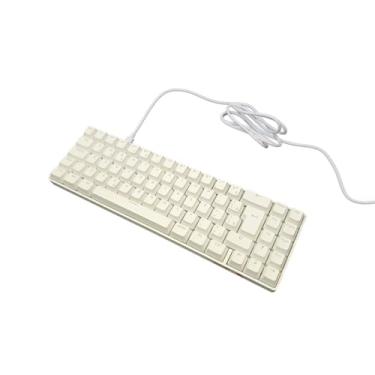 Imagem de Zeenix Tectoy Teclado Mecânico RGB, Teclas Brancas, Design Compacto, Iluminação LED Multicolorida, Para Gaming