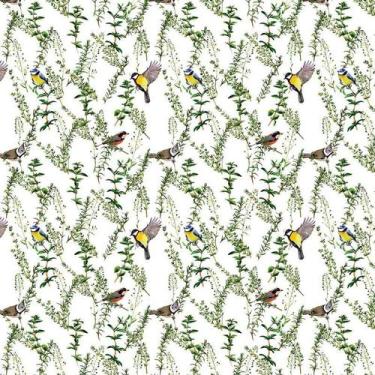 Imagem de Papel De Parede Galhos E Pássaros Adesivo Decorativo Sala - LRP