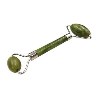 Imagem de Rolo Massageador Facial Pedra De Jade Facial Roller - M&C