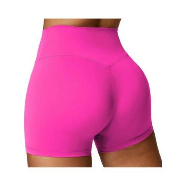 Imagem de Shorts De Yoga Femininos De Cintura Alta Secagem Rápida Respirável Lev