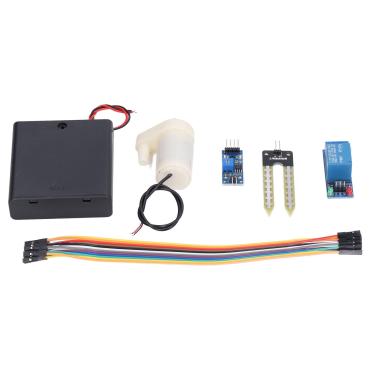 Imagem de Fafeicy Kit de Rega Eletrônica Diy, Sonda de, Módulo Sensor de Irrigação Automática, Ajuste Aproximado de Sensibilidade Com Potenciômetro