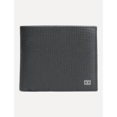 Imagem de Carteira Tommy Hilfiger Masculina The Translucent Flag Mini CC Cinza Chumbo-Masculino