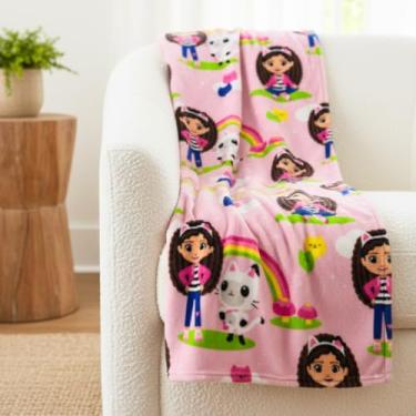Imagem de Gabby's Dollhouse Roupa de cama infantil super macia e aconchegante com toque de seda, 101,6 cm x 127 cm, (produto oficialmente licenciado) por Franco