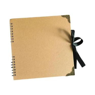 Imagem de Álbum De Fotos DIY Com 30 Folhas, Livro Mr Paper 2 Estilos Com Laço De