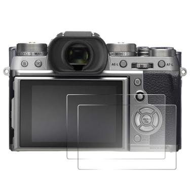 Imagem de pssped 2 peças protetoras de tela compatíveis com Fujifilm X-T1 X-T2 XT1 XT2, filme de vidro temperado, presente para fotógrafos e entusiastas de viagens, adequado para uso diário e fotografia ao ar