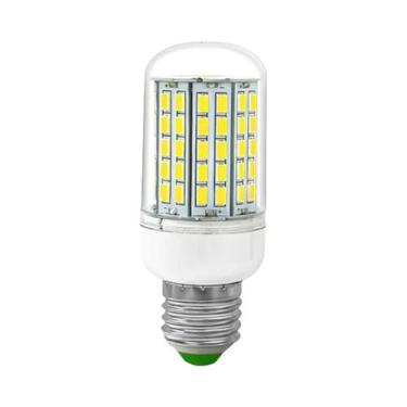 Imagem de Lâmpada LED E27 E14 72 96 LEDs Sem Flicker 5730 SMD Para Lustres De Te
