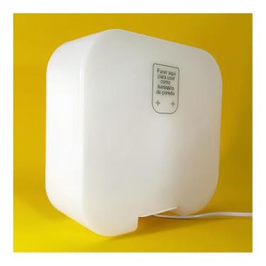 Imagem de Luminária Box Controle Gamer Light Branco Prático e Funcional para o Dia a Dia