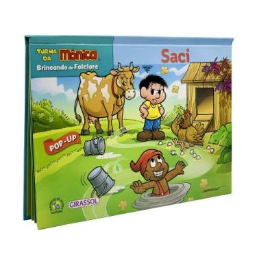 Imagem de Turma da mônica - brincando de folclore: saci - Girassol, 3