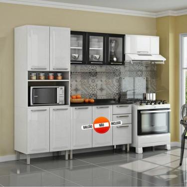 Imagem de Cozinha Itatiaia Tarsila Compacta 3 Pecas 3 Vidros Paneleiro Forno Bra