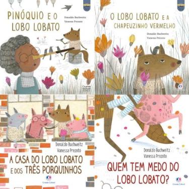 Imagem de Coleção lobo lobato contos clássicos (ciranda cultural) - 4 vol - Kit 