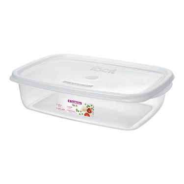 Imagem de Sanremo - Pote Plástico Hermético Retangular de 1,8 Litros, Linha Fácil