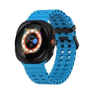 Imagem de Pulseira De Silicone Esportiva Samsung Galaxy Watch Ultra 2025/7, Aces