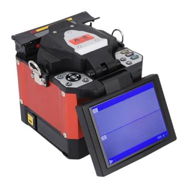 Imagem de Cryfokt Máquina de Emenda de Fusão de Fibra óptica Versátil, Tela de Fácil Utilização, Máquina de Emenda de Fusão FTTH para a Indústria de Telecomunicações (Plugue UE 100 a 240V)