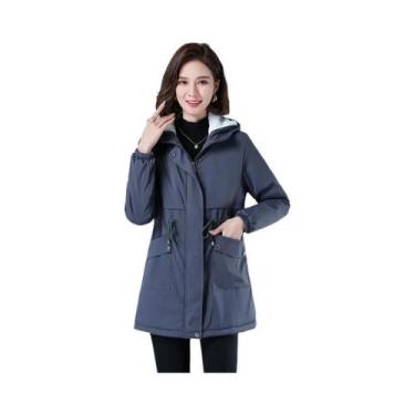 Imagem de Jaqueta De Inverno Feminina Casaco Puffer Quente De Algodão Casual Com