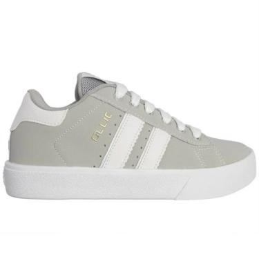 Imagem de Tênis ollie space 2 feminino casual, Cinza, 37