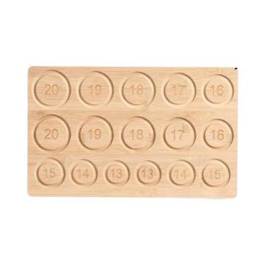 Imagem de Placa De Contas De Bambu Para Fazer Joias, Almofada De Design De Colar