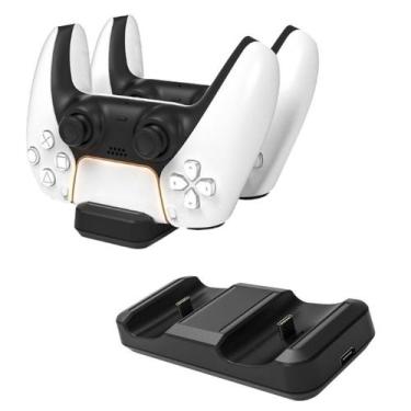 Imagem de Dock de Carregamento para Dois Controles Gamer - base carregamento