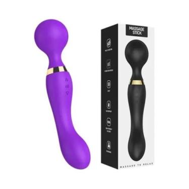 Imagem de Massageador Elétrico De Músculos Com Duas Cabeças, 8 Velocidades, 20 F