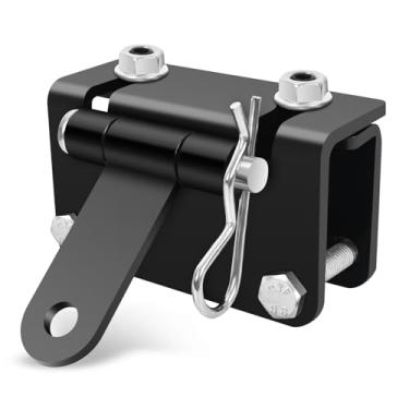 Imagem de Engate universal para snowmobile, kit de engate de reboque de aço resistente ajustável para ski-doo, Polaris, REV, Arctic Cat, Yamaha, engate de reboque de aço inoxidável para motos de neve