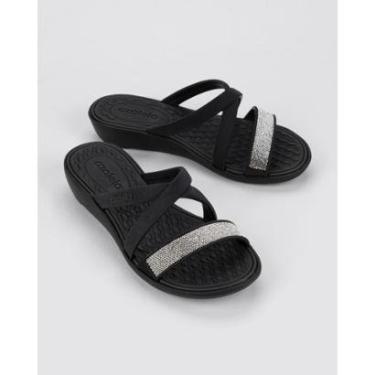 Imagem de Tamanco Plataforma Feminino Adulto Azaleia Ayla-Feminino