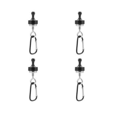 Imagem de Mosquetão Magnético Forte Para Acampamento Ao Ar Livre, Gancho Para Te