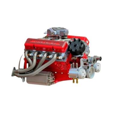 Imagem de Kit De Modelo De Motor a Gasolina Small-Block Binray Cison V8 Mini Mon