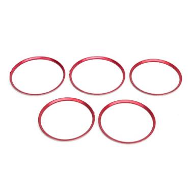 Imagem de Venda Louca Guarnição de ventilação de ar condicionado, anel de saída de ar vermelho do carro para decoração